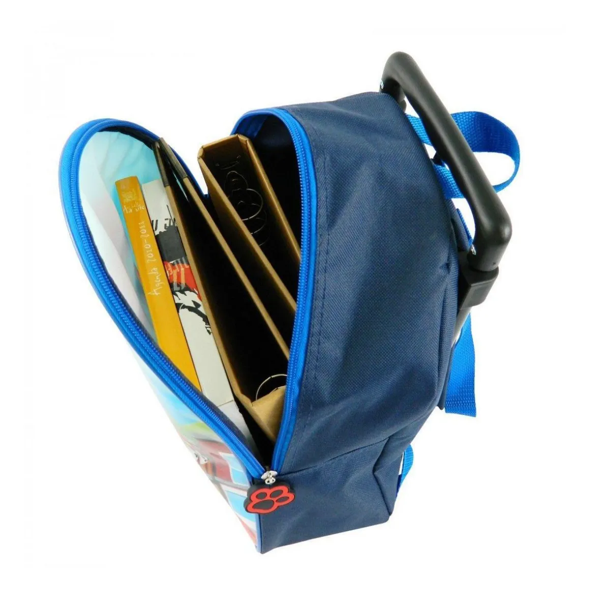 BAGTROTTER Sac à dos à roulettes Pat' Patrouille 31cm Bleu