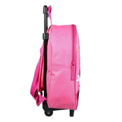 BAGTROTTER Sac à dos à roulettes 31 cm maternelle Disney Minnie Rose Fun
