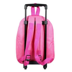 BAGTROTTER Sac à dos à roulettes 31 cm maternelle Disney Minnie Rose Fun