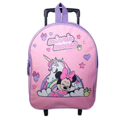 BAGTROTTER Sac à dos à roulettes 32 cm maternelle Minnie Rose