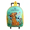 BAGTROTTER Sac à dos à roulettes 31 cm maternelle Le Roi Lion Vert