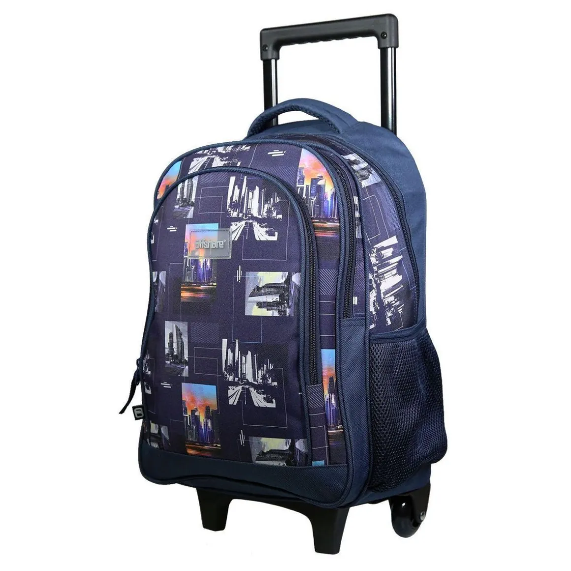 BAGTROTTER Sac à dos à roulettes Offshore City Ville Bleu