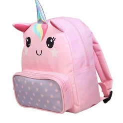 BAGTROTTER Sac à dos gouter maternelle 3D Licorne Kids Rose