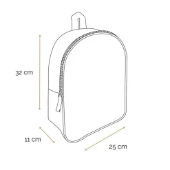 BAGTROTTER Sac à dos gouter 31 cm maternelle Disney Le Roi Lion Vert