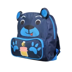 BAGTROTTER Sac à dos gouter 26 cm maternelle Kids Bleu Ourson