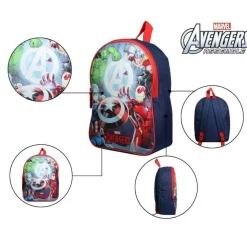 BAGTROTTER Sac à dos gouter maternelle 31 cm Marvel Avengers Multicolore