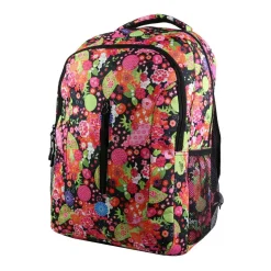 BAGTROTTER Set de sac à dos, sac gym et trousse Bagtrotter Multicolore Fleurs japonaises