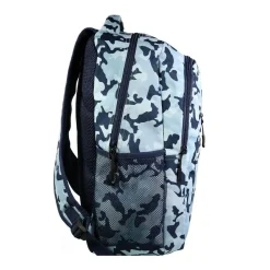 BAGTROTTER Set de sac à dos, sac gym et trousse Bagtrotter Bleu Camouflage