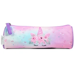 Bagtrotter Trousse scolaire ronde Phileas Violet