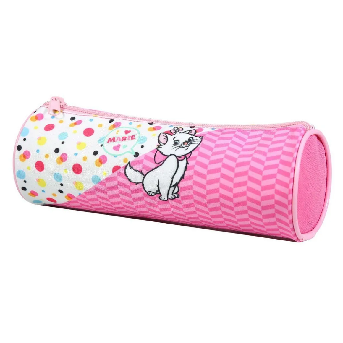 BAGTROTTER Trousse scolaire ronde Marie Rose