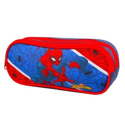 BAGTROTTER Trousse scolaire 2 compartiments Spider-Man Bleu