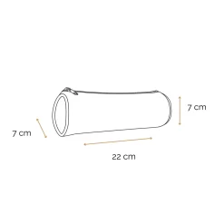 BAGTROTTER Trousse scolaire ronde Marvel Avengers Bleue