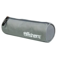 BAGTROTTER Trousse scolaire ronde Offshore Grise