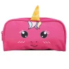 BAGTROTTER Trousse scolaire rectangulaire Kids Rose Licorne