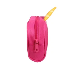 BAGTROTTER Trousse scolaire rectangulaire Kids Rose Licorne