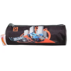BAGTROTTER Trousse scolaire ronde Hot Wheels Multicolore