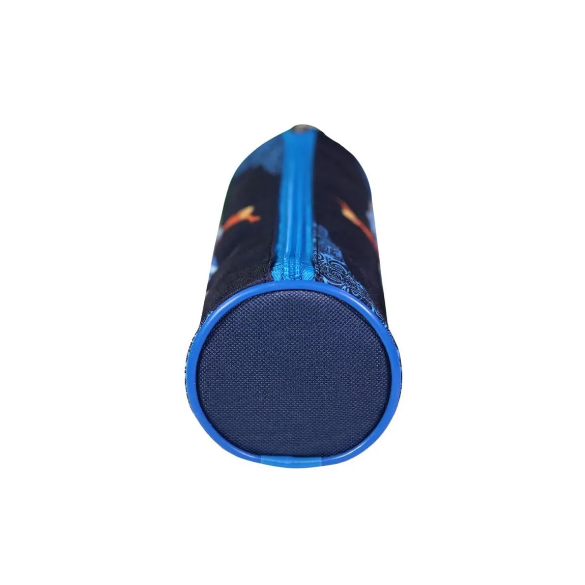 BAGTROTTER Trousse scolaire ronde Oum Le Dauphin Bleu