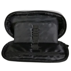 BAGTROTTER Trousse scolaire ovale Plumier Offshore Grise