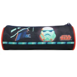 BAGTROTTER Trousse scolaire ronde Disney Star Wars Bleu