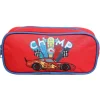 BAGTROTTER Trousse scolaire rectangulaire Disney Cars Rouge