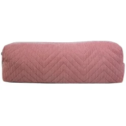 BAGTROTTER Trousse scolaire carrée No Name Rose