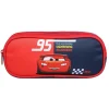 BAGTROTTER Trousse scolaire 2 compartiments Disney Cars Rouge et bleu