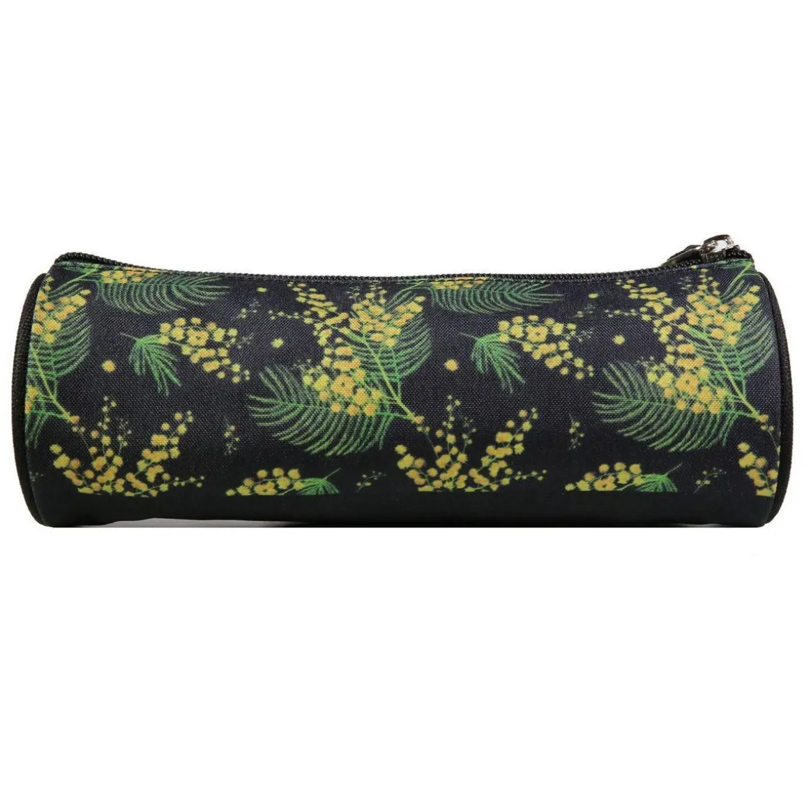 BAGTROTTER Trousse scolaire ronde Offshore Noir Mimosa