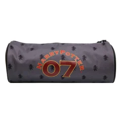 BAGTROTTER Trousse scolaire ronde Harry Potter Grise Gryffondor