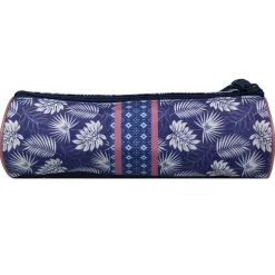 BAGTROTTER Trousse scolaire ronde Offshore Bleu