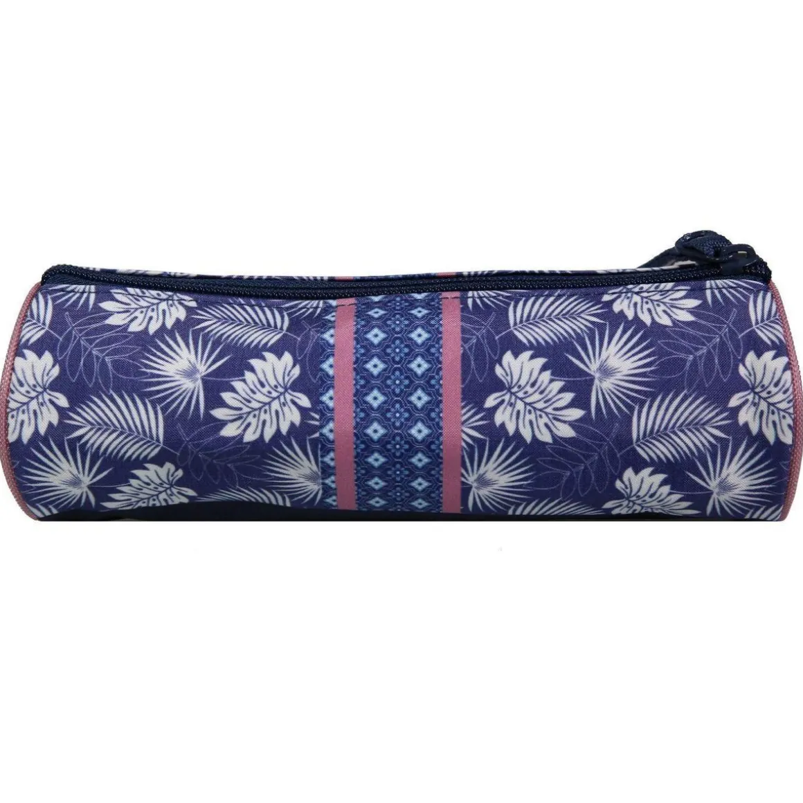 BAGTROTTER Trousse scolaire ronde Offshore Bleu