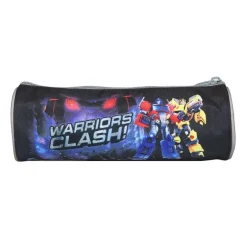 BAGTROTTER Trousse scolaire ronde Transformers Noire