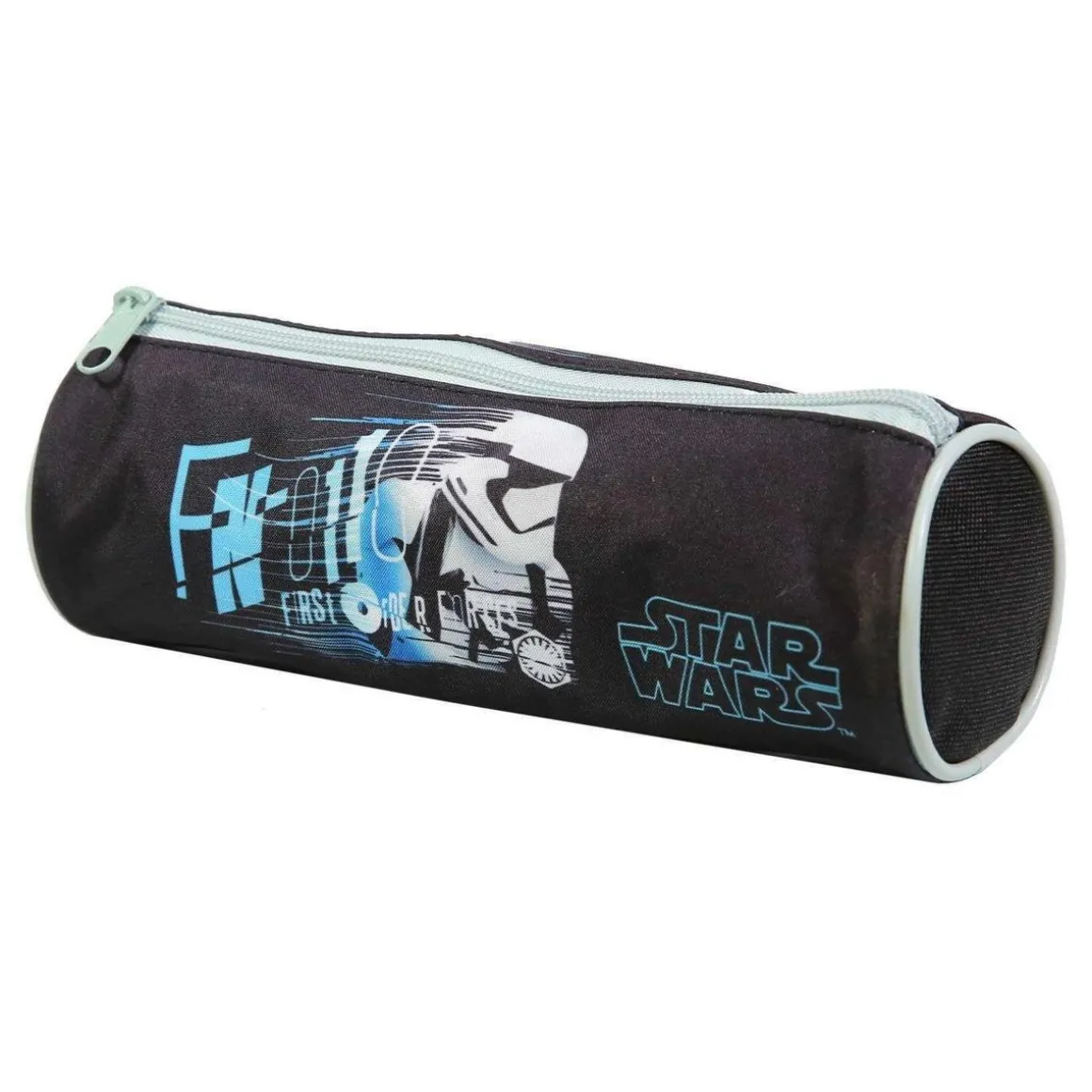 BAGTROTTER Trousse scolaire ronde Disney Star Wars Noire
