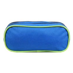BAGTROTTER Trousse scolaire 2 compartiments Ligue 1 Football Bleue