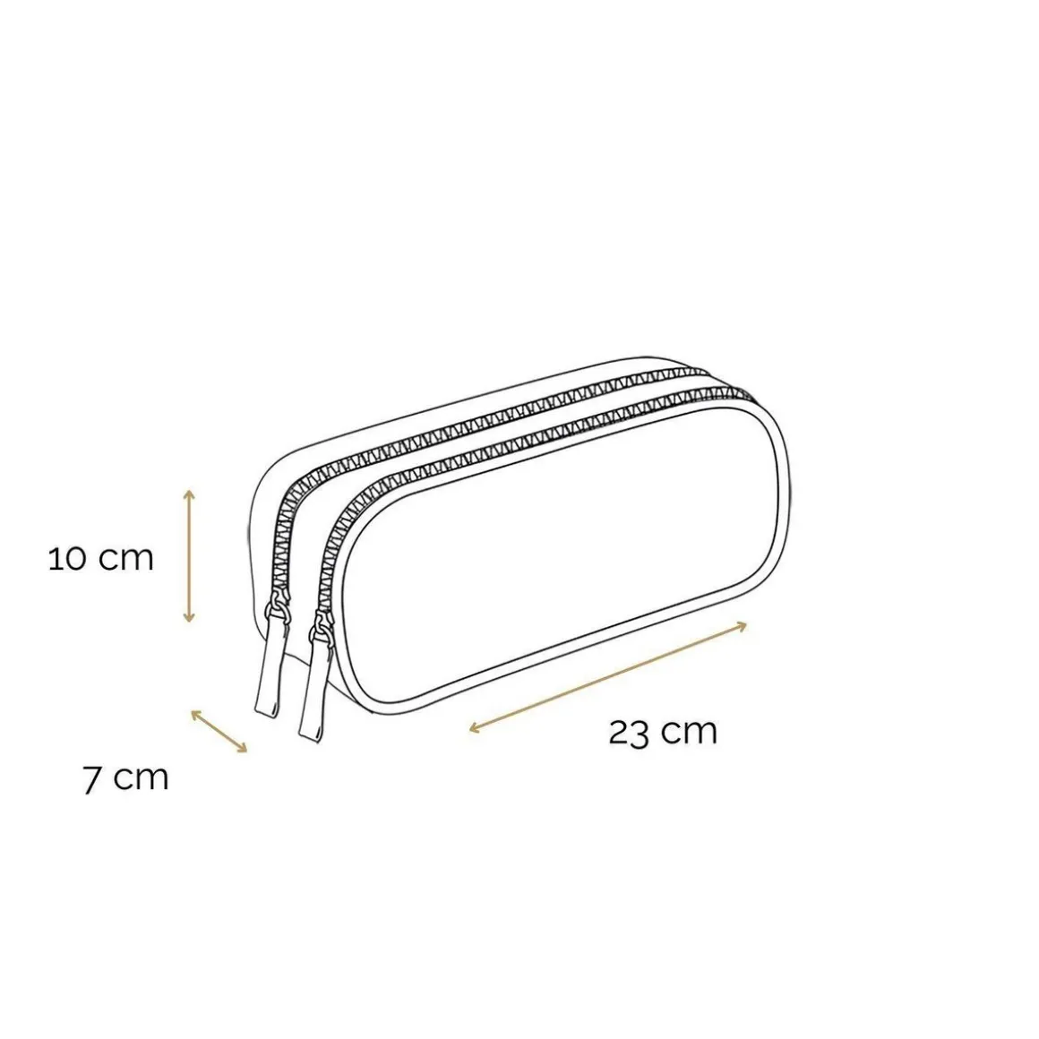 BAGTROTTER Trousse scolaire 2 compartiments Phileas Rose Danseuses