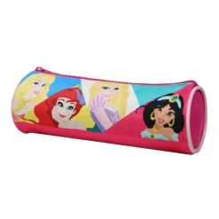 BAGTROTTER Trousse scolaire ronde Princesses Multicolore