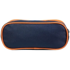 BAGTROTTER Trousse scolaire 2 compartiments Vorax Dinosaure Bleue