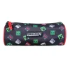 BAGTROTTER Trousse scolaire ronde Minecraft Noir