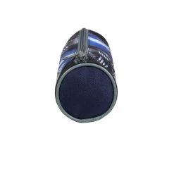 BAGTROTTER Trousse scolaire ronde Star Wars Gris et bleu