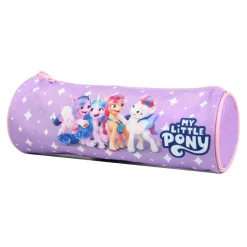 BAGTROTTER Trousse scolaire ronde My Little Pony Violet