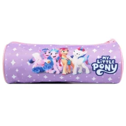 BAGTROTTER Trousse scolaire ronde My Little Pony Violet