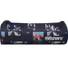 BAGTROTTER Trousse scolaire ronde Offshore Bleu City Ville