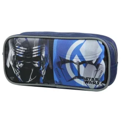BAGTROTTER Trousse scolaire rectangulaire Disney Star Wars Bleu