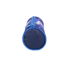 BAGTROTTER Trousse scolaire ronde La Reine des Neiges / Frozen Bleu