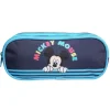 BAGTROTTER Trousse scolaire 2 compartiments Disney Mickey Bleue