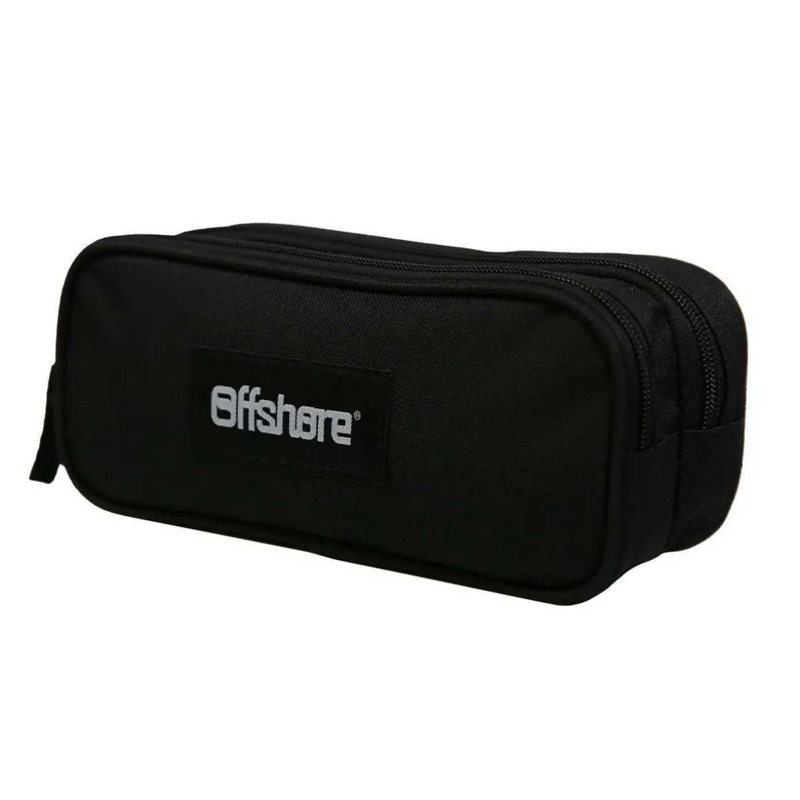 BAGTROTTER Trousse scolaire 2 compartiments Offshore Noire