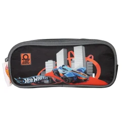 BAGTROTTER Trousse scolaire 2 compartiments Hot Wheels Multicolore