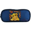 BAGTROTTER Trousse scolaire 2 compartiments Disney Le Roi Lion Simba Bleue