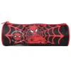 BAGTROTTER Trousse scolaire ronde Marvel Spider-Man Noire Toile d'araignée