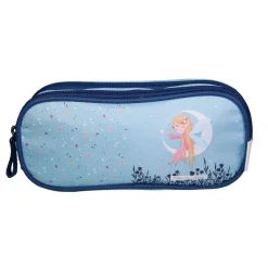 BAGTROTTER Trousse scolaire 2 compartiments Phileas Bleu
