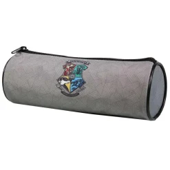 BAGTROTTER Trousse scolaire ronde Harry Potter Grise